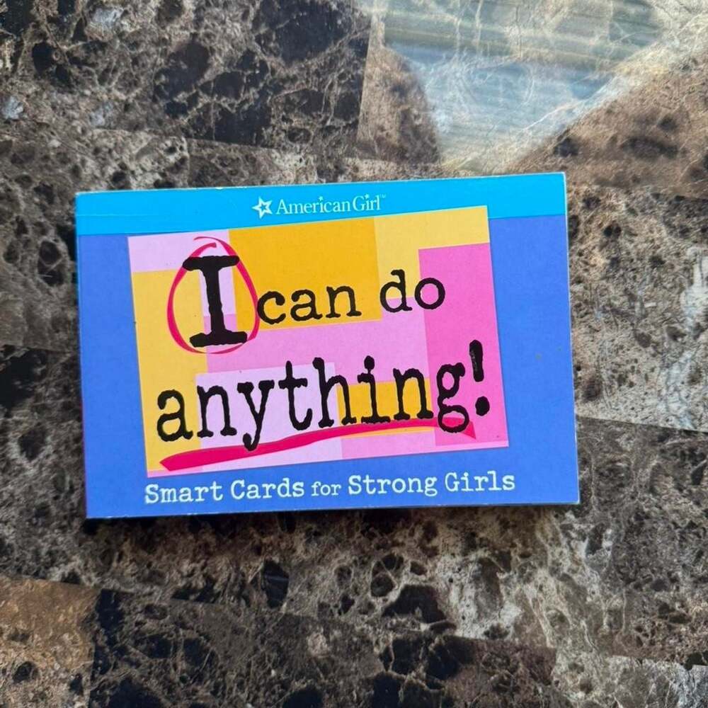 American Girl I Can Do Anything Smart Cards for Strong Girls